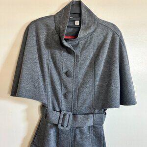 Poncho Charcoal Grey jacket